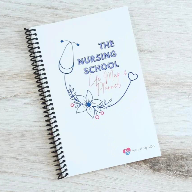 The Nursing School Life Map and 5-Month Undated Planner