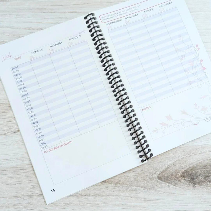 The Nursing School Life Map and 5-Month Undated Planner