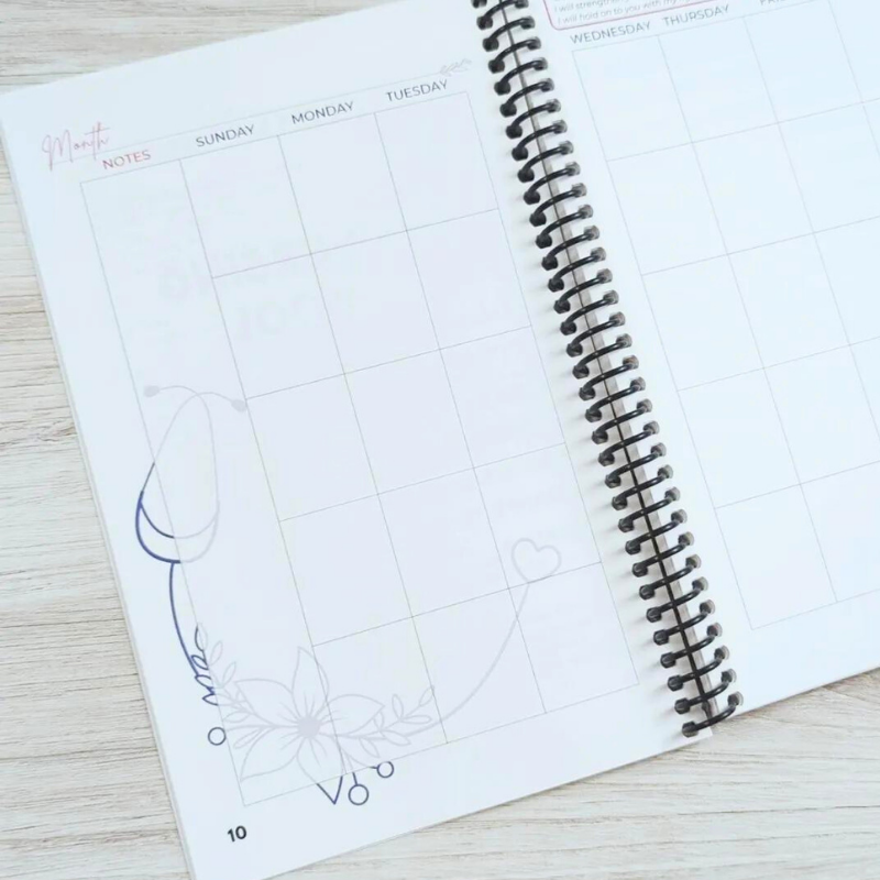 The Nursing School Life Map and 5-Month Undated Planner